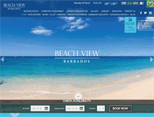 Tablet Screenshot of beachviewbarbados.com